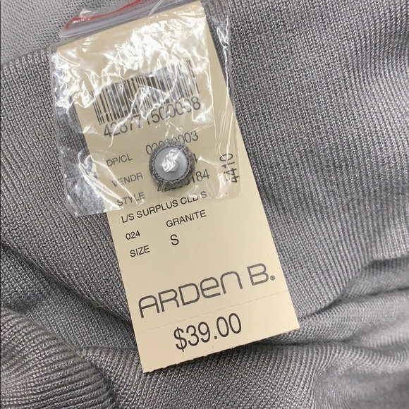 A beautiful gray open shoulders sweater! Gorgeous - Picture 7 of 7